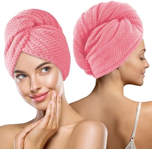 MaopaoBeauty 2 Pack Microfiber Hair Towel Wrap by BESTCHOICEFORYOU%EF%BC%81