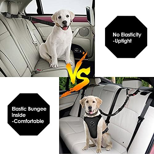 Lukovee Dog Car Seat Belt, 2 Pack, Headrest Restraint - Image 4