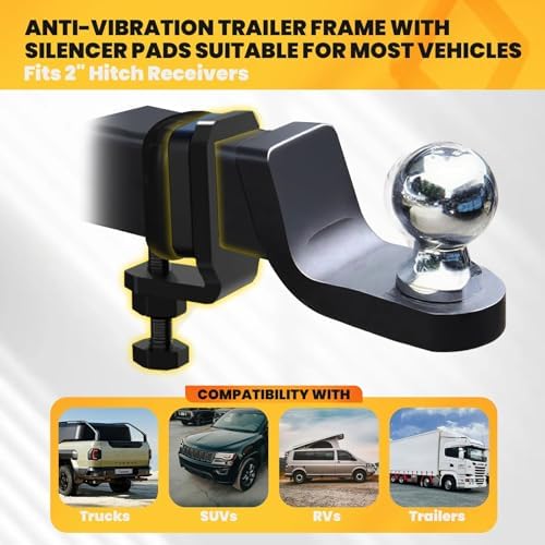 2-Inch Anti-Rattle Trailer Hitch Clamp - Image 5