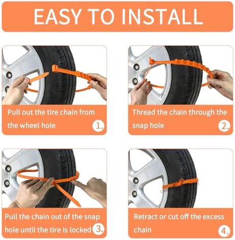Universal Anti-Skid Snow Tire Chains - Image 6