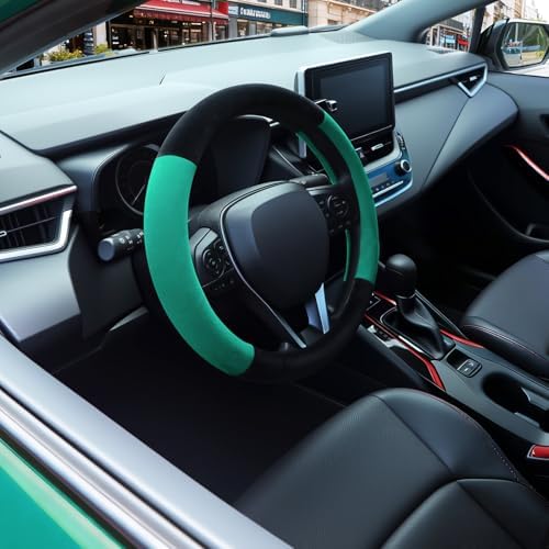 SEG Direct Plush Steering Wheel Cover 14.5"-15" Heavy-Duty, Summer Winter - Image 4