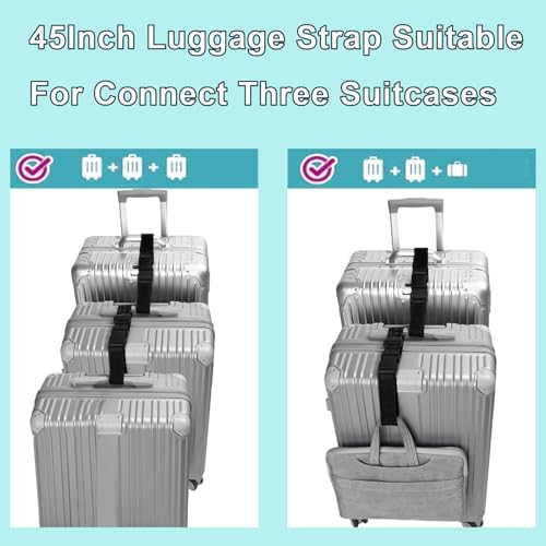 4 Pack Luggage Connector Straps - Image 4