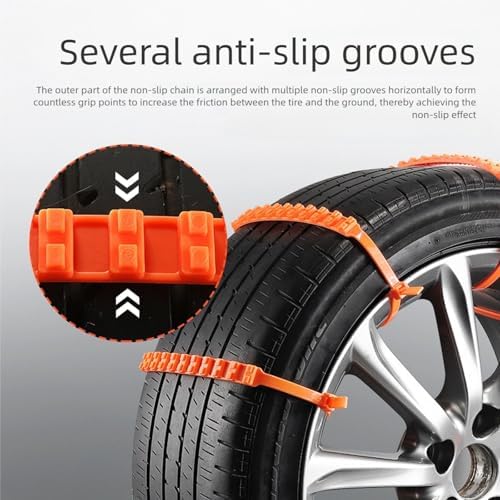 20PCS Universal Anti-Skid Snow Tire Chains, 2026 New Portable Emergency - Image 2