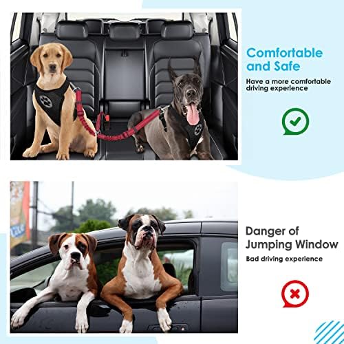 SlowTon Double Dog Seat Belt for Car - Image 6