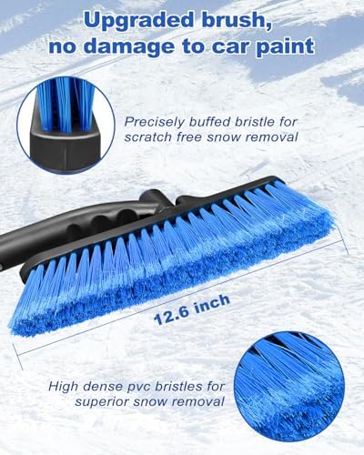 33'' Ice Scraper Snow Brush for Car Windshield Window - Image 4