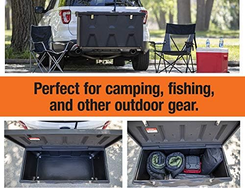 Buyers Products 1707020 Poly Hitch Mounted Cargo Carrier, Includes Polyethylene - Image 3