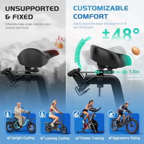 Noseless Bike Seat Cushion for Men & Women - Image 4