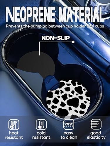 WOCOCN Car Coasters, Cup Holder Coasters - Image 2