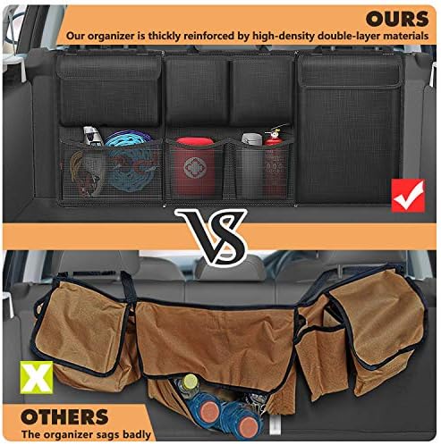 FINPAC Car Trunk Organizer Storage, Detachable Seat Back Hanging Storage - Image 4