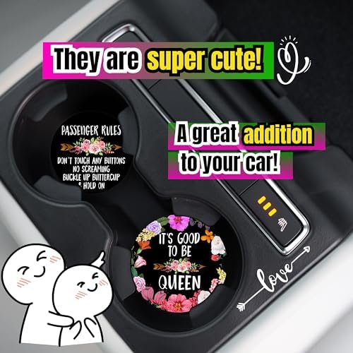 Funny Car Coasters for Cup Holders - Image 2