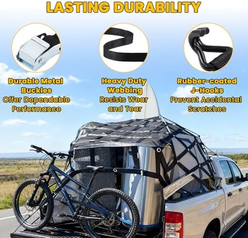 Cargo Net for Pickup Truck Bed - Image 4