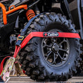 Caliber Trailblazer ORV Heavy-Duty Tie Down Straps, 2-Way Tension Around Tire by Caliber