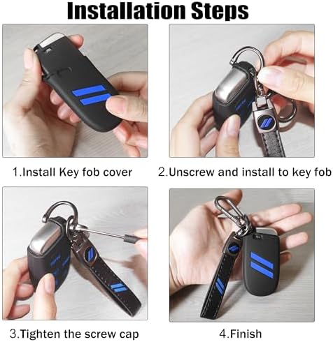 YOSRTER Key Fob Cover with Keychain - Image 7