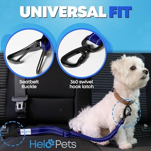 Dog Seat Belt for Car 3-in-1 Adjustable Safety Seatbelt for Dogs in Car – - Image 2