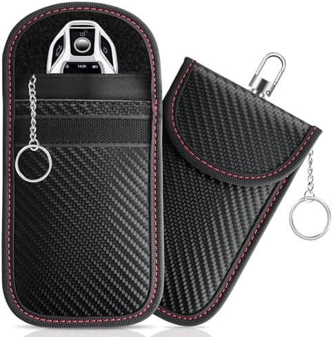 LivTee Faraday Key Fob Protector, RFID Blocking Faraday Bag by LivTee