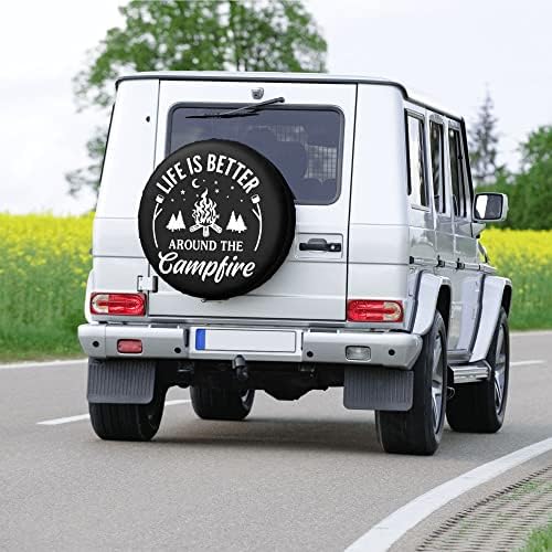 Life is Better Around The Campfire Rv Spare Tire Cover - Image 7