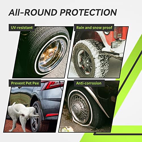 RVMATE RV Tire Covers, Dual Axle Wheel Cover, 2 Pack, Fit 27"-30" Dia. Tire - Image 2