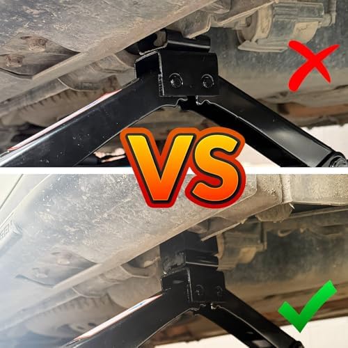 Generic 2 Pack Scissor Jack Pads, Rubber Pinch Weld Frame Rail Protectors - Image 5