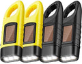 Mudder 4 Pack Hand Crank Solar Flashlight LED Emergency by Mudder
