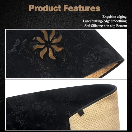 Dashboard Cover Dash Mat Fit for to-yota Camry 2017-2012, Car Dash Board Mat - Image 4