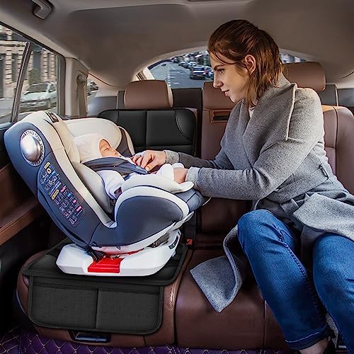 Meolsaek Kick Mats Back Seat Protector, Waterproof Oxford Seat Back Protector - Image 7