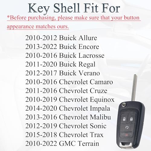 SUPALAND Key Fob Shell Case Fits - Image 3