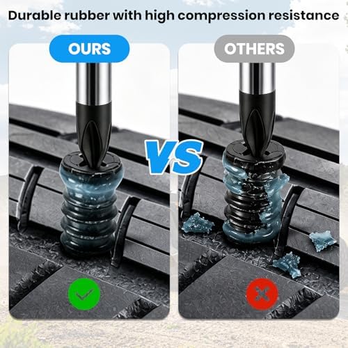 150 PCS Tire Repair Rubber Nail, 2 Size Vacuum Tire Plugs Kit - Image 4