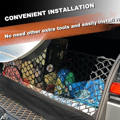 Cargo Net for Ford Explorer Base ST XLT Trunk Rear Tailgate Touring Netting - Image 3