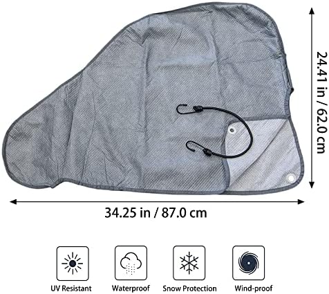 Caravan Hitch Cover Waterproof Breathable Tow Hitch Cover, Tongue Jack - Image 2