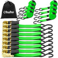 Ohuhu Ratchet Tie Down Straps 1" x 15' by Ohuhu