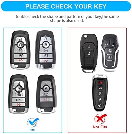 MILD EAST for Ford Key Fob Cover 5 Button - Image 2