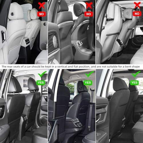 TAIKOO Seat Back Protector, Shields Seat Backs From Kicks and Adds Storage - Image 4