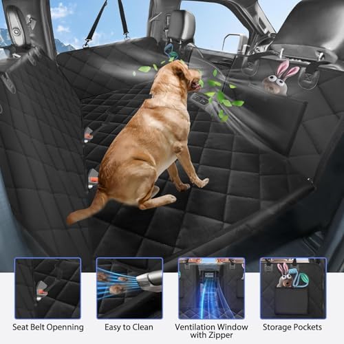 Hard Bottom Dog Truck Seat Cover - Image 6