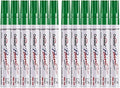 Overseas 12 Green Paint Pens Permanent Markers, Oil Based Paint Markers by Overseas