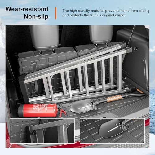 powoq 6&7 Seats Cargo Mat Trunk Mat Compatible - Image 4