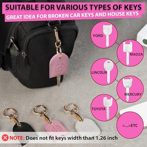 Leather Key Sleeve for Broken Car Key Loop Replacement - Image 6