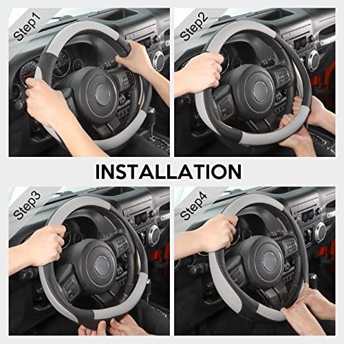 SEG Direct Steering Wheel Cover 15.5-16 inch Heavy-Duty - Image 6