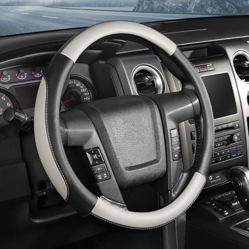 SEG Direct Steering Wheel Cover 15.5-16 inch Heavy-Duty by SEGDirect