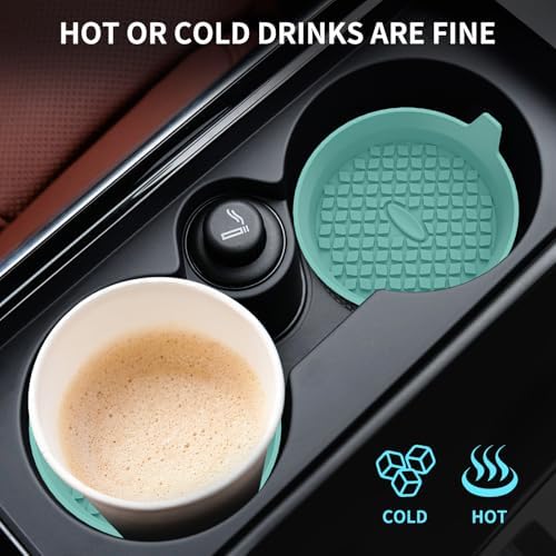 ME.FAN Car Cup Holder Coasters Silicone Cups Mats, Automotive Universal - Image 6