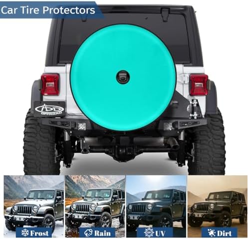 Spare Tire Cover with Backup Camera Hole Fit - Image 6