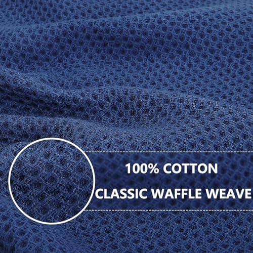 Homaxy 100% Cotton Waffle Weave Kitchen Dish Towels 12-Pack - Image 2