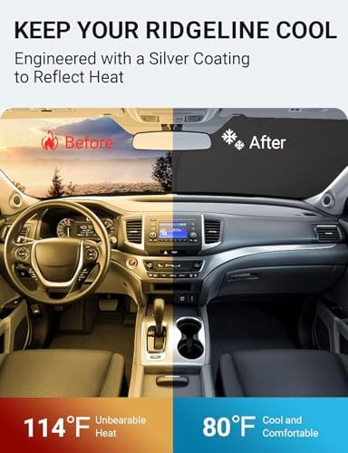 Proadsy Custom Fit Car Windshield Sun Shade - Image 3