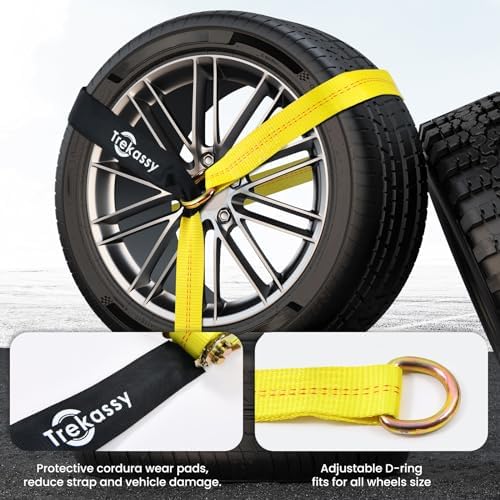 Trekassy 2" x 144" Car Tie Down Straps - Image 5