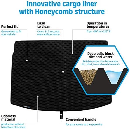 CLIM ART Cargo Liner for Kia Soul 2014-2019 Custom Fit Trunk Mat, - Image 2