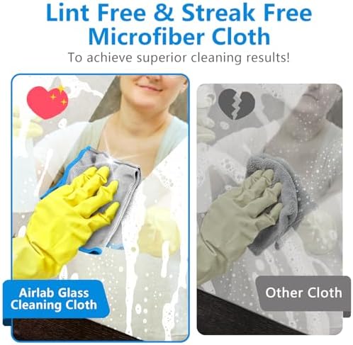 Airlab Glass Polishing Streak Free Miracle Cleaning Cloth - Image 5