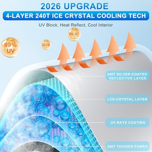 INSAUTO Custom Fit Windshield Sun Shade - Image 2