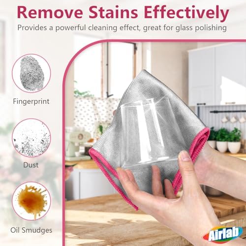 Airlab Glass Polishing Streak Free Miracle Cleaning Cloth - Image 2