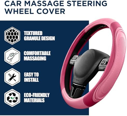 Road Comforts Car Steering Wheel Cover - Image 6