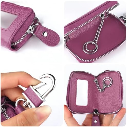 Car Key Fob Case for Replacing Old Key Fob Cover, Genuine Leather Car Key Case - Image 5
