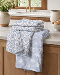 Miss Adola 2pcs Double-Sided Microfiber Kitchen Towels, Toile Elegance by MissAdola